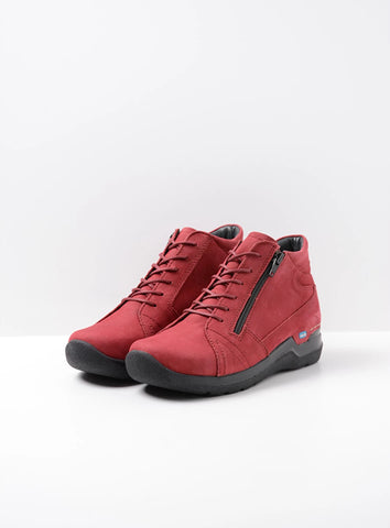 Wolky Women's Why Red Nubuck 06606-11-505