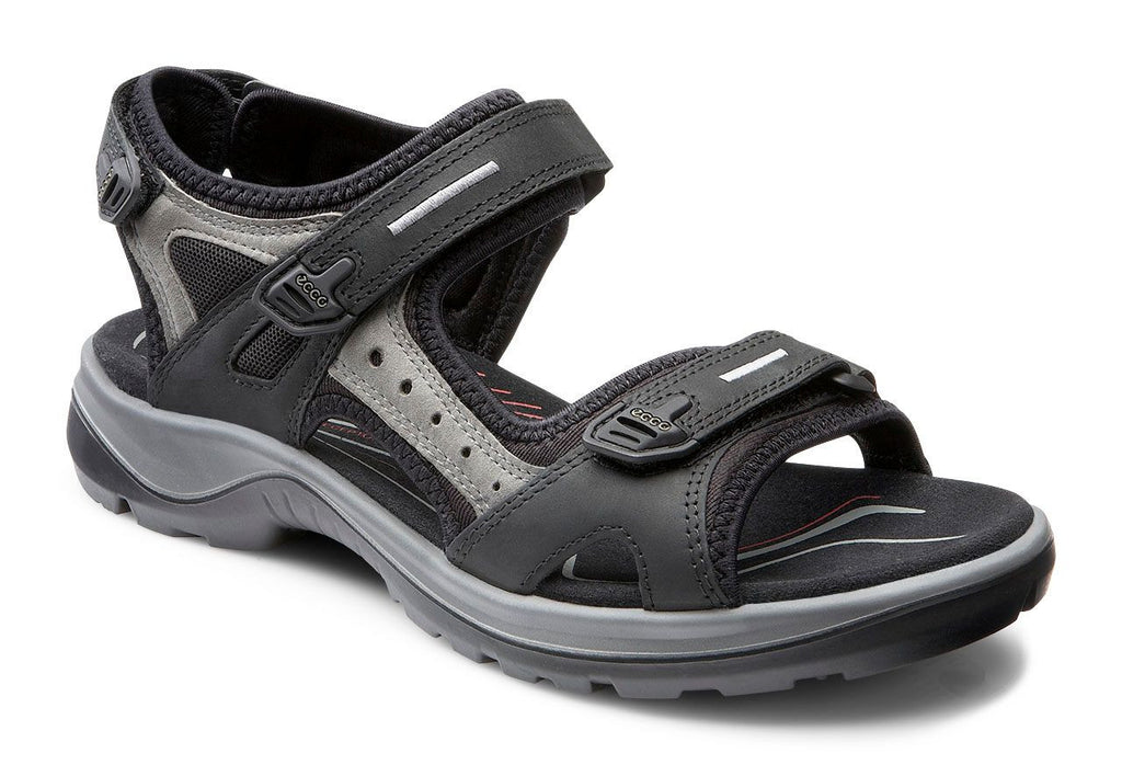 Daggry Spædbarn Vandre Ecco women's Yucatan Offroad sandal 69563-50034 black/mole/black |  Timberline Footfitters